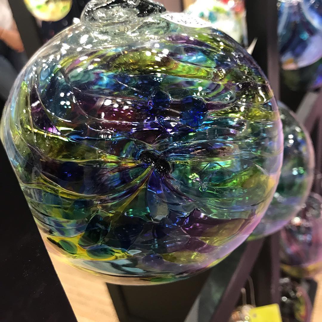 @kitrasartglass @ny_now Booth 1215. Don’t miss out on seeing these beautiful glass creations.