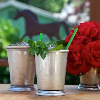 Happy Derby Day! Bring on the mint juleps, roses, hats and shiny silks