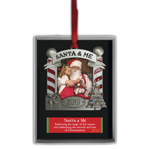 CA Gift Santa and Me 2019 Christmas Ornament