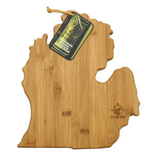 Leader Dogs for the Blind Michigan Bamboo Cutting and Serving Board