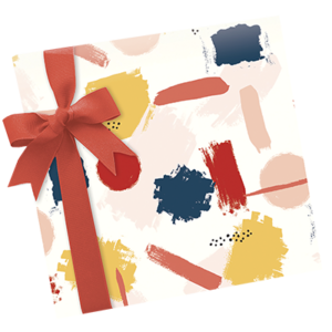 Dahlia Press Paint Swash Wrap