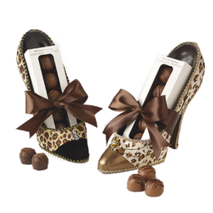 Chocolate Truffle Shoe Set by Sweet Shop USA