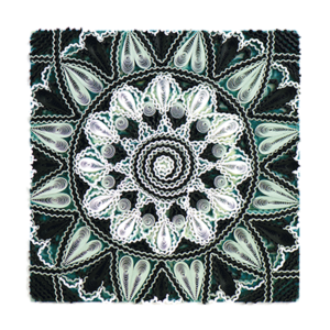 Silver Mandala by Quilling Card