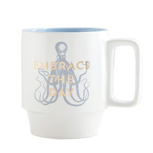 DesignWorks Embrace the Day Octopus Mug