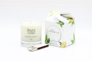 Sage and Lemongrass Candle by Feya Candle Co.