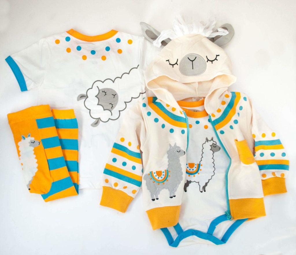 Llama Set by Doodle Pants.