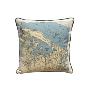 Map and Chart Pillows by Not For Navigation