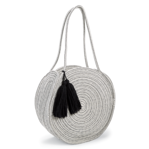 Mud Pie Rope Circle Tote