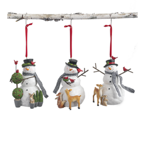 Sullivan Snowman Sidekicks Ornaments