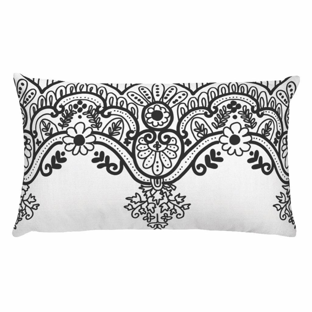Artski & Hutch Lacey Lumbar Throw Pillow
