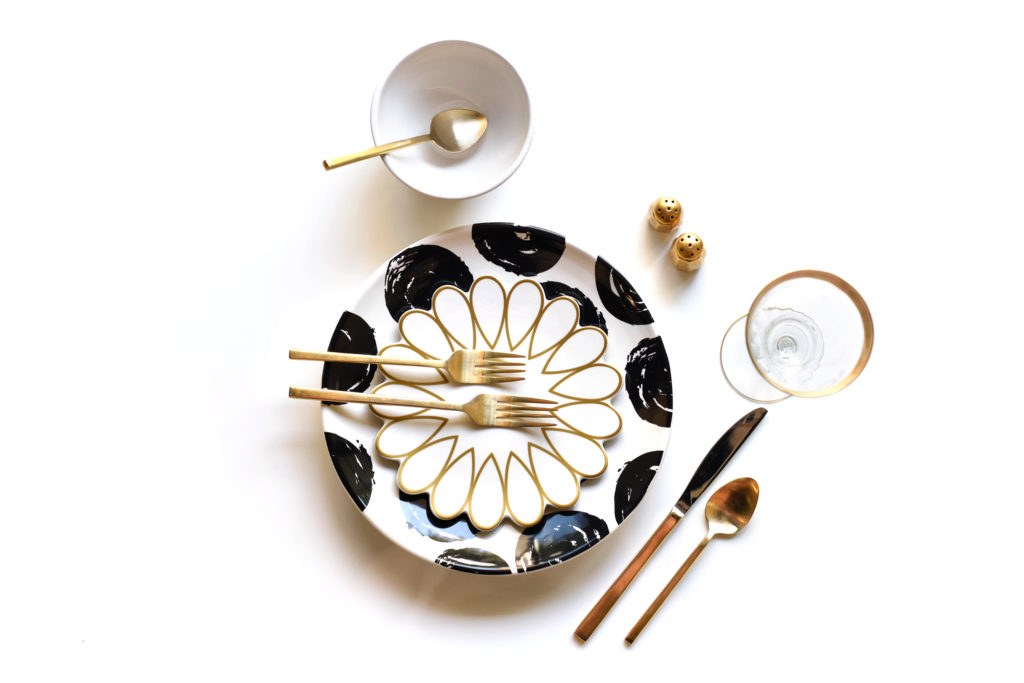 Coton Colors Brushed Dot Tableware