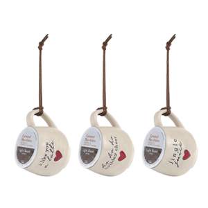 DEMDACO Coffee Pod Mug Ornaments