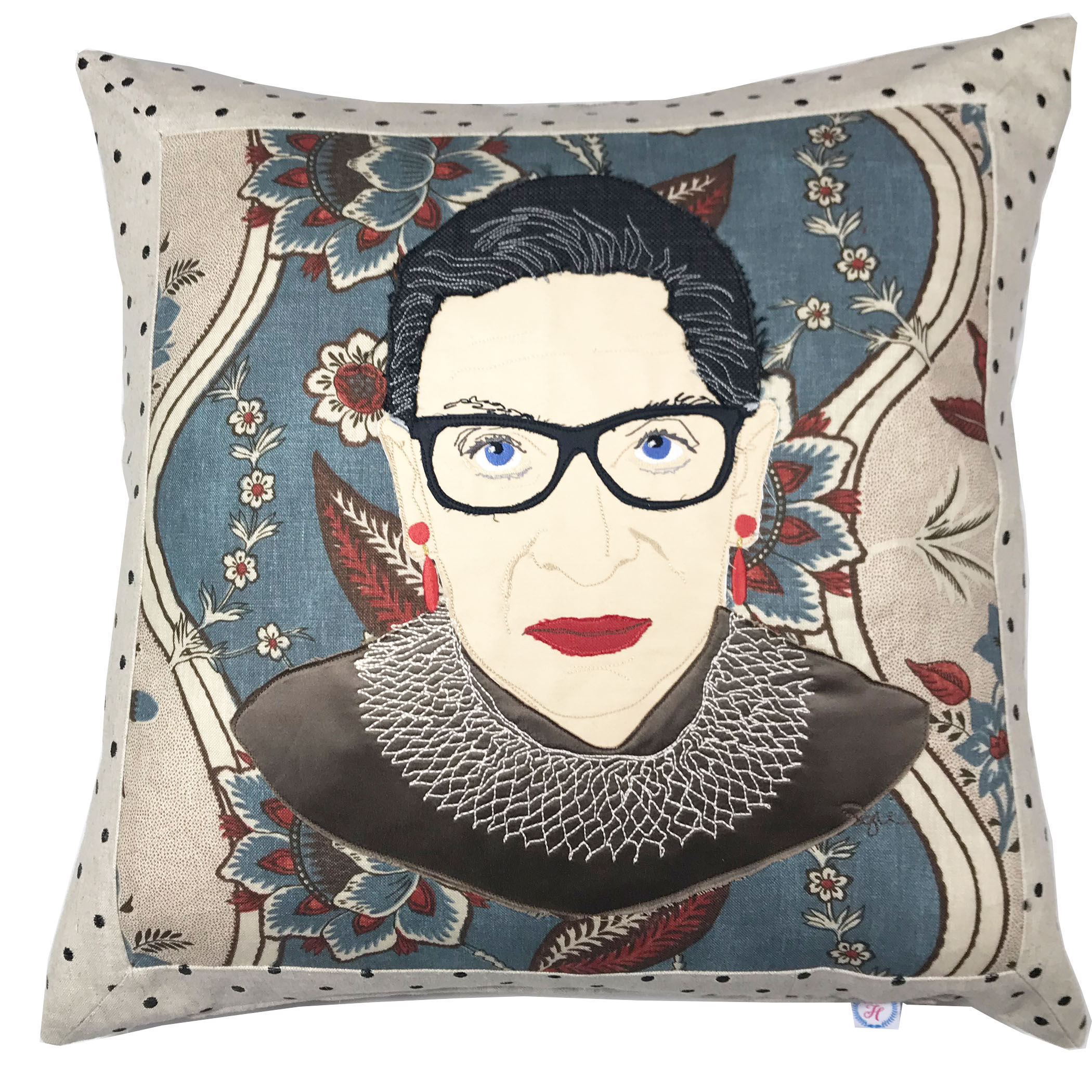 Ruth Bader Ginsburg Pillow 
															/ Huger							