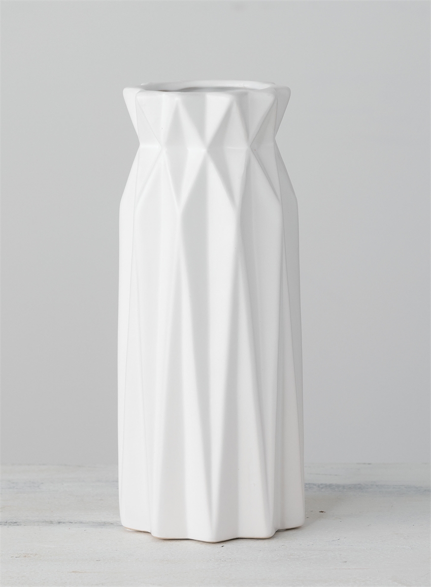 Origami-inspired Vase