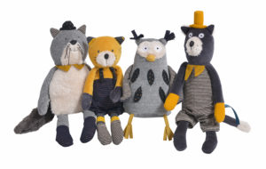 Les Moustaches Plush by Magicforest.