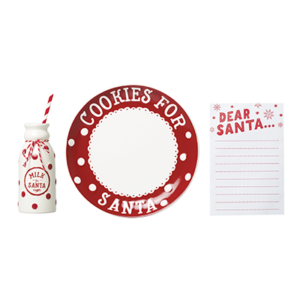 Pearhead Santa's Cookie Set