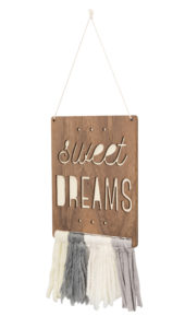 Walnut Wall Hanging by Tree by Kerri Lee.
