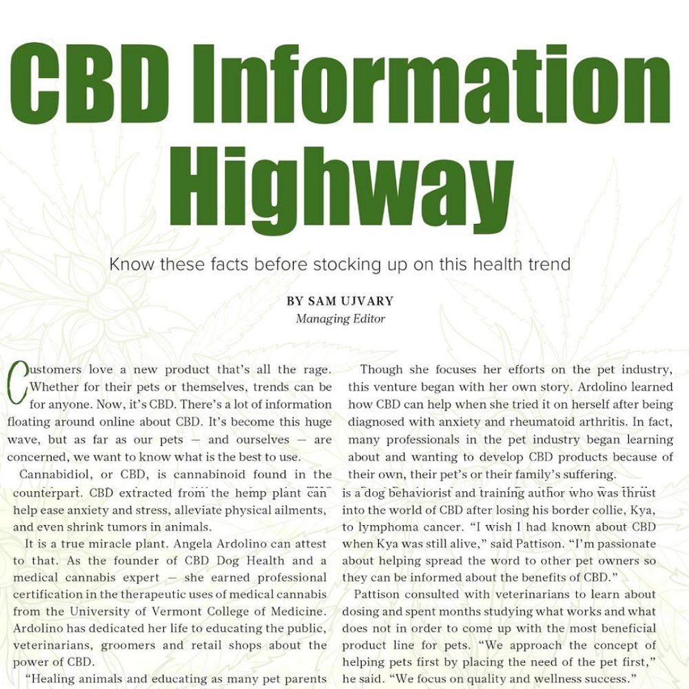 We hope you find our CBD article helpful when deciding what to stock in your shop. In the summer issue!