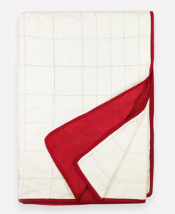 Organic Cotton Grid Throw by Anchal Project