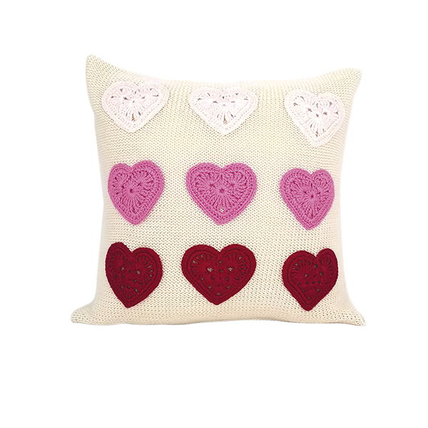 Hand-Crocheted Pillow