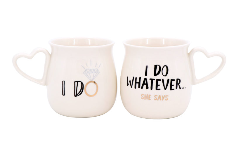 I Do Mug Gift Set from DEI-Dennis East International