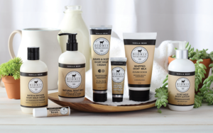 Vanilla Bean Skincare Collection from Dionis