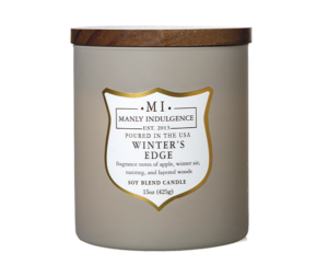 Manly Indulgence Winter’s Edge Candle from MVP Group International