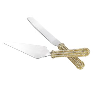 Gold Emerson Serving Set from OLIVIA RIEGEL