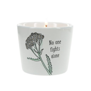 No One Fights Alone Candle from Pavilion