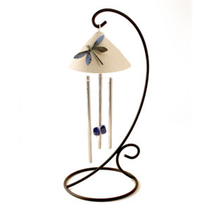 Dragonfly Solar Powered Indoor Wind Chime from Sunblossom Solar Gifts
