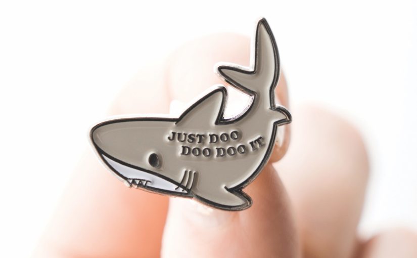 Baby Shark Enamel Pin from iloopaperie