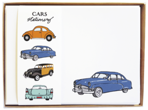 Cars Stationery from MOLLY O CARDS