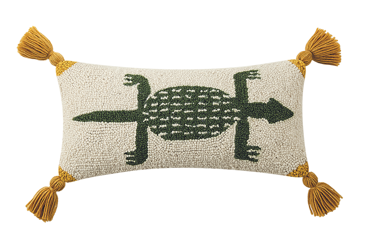 Archie with Tassels Hook Pillow