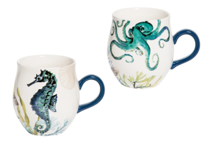 Octopus & Seahorse Cup from C&F Home