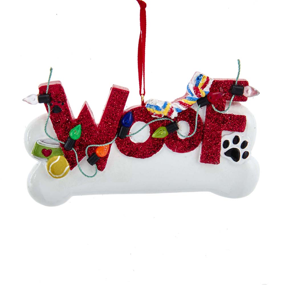 Personalized Dog Bone Ornament 
															/ Kurt Adler							