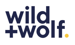 wild + wolf logo