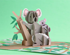Koala Family Card from lovepop