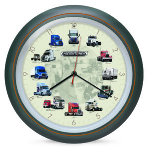 Freightliner History Sound Clock