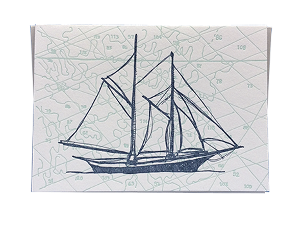 Nautical Greeting Card 
															/ Albertine Press							