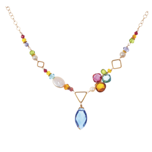 Kaleidoscope of Color Necklace from Anna Balkan