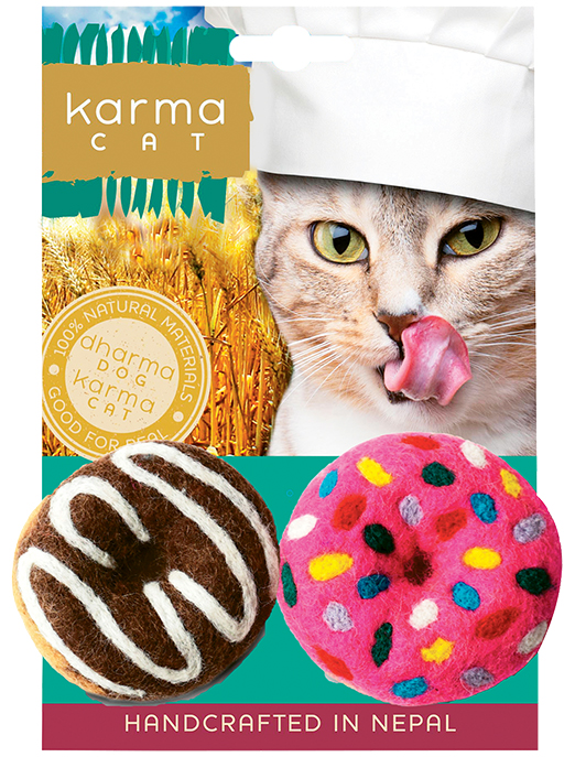 Karma Cat Toy Donut 
															/ Distinctly Himalayan							
