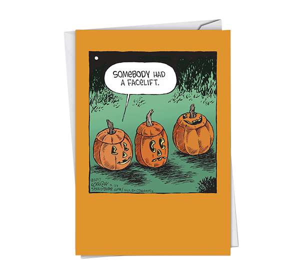 Humorous Halloween Card 
															/ NobleWorks							