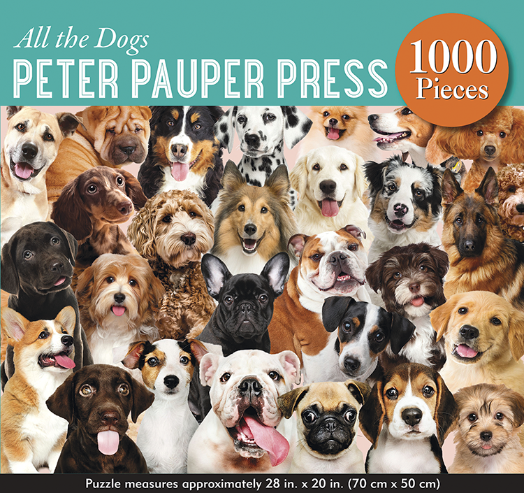 All the Dogs Jigsaw Puzzle 
															/ Peter Pauper Press							
