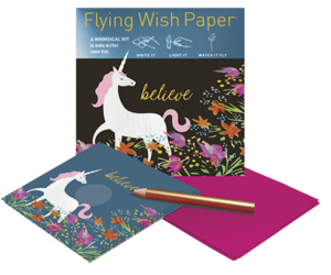 Unicorn Wish Kit from Flying Wish Paper