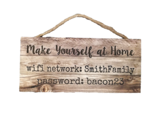 P Graham Dunn Make Yourself at Home Wooden Sign