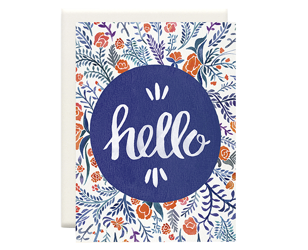 Hello Card 
															/ Inkwell Cards							