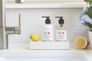 Melamine Soap and Lotion Set from nora fleming
