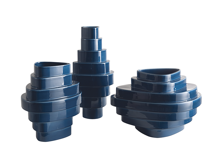Paquebot Ceramic Vases 
															/ Roche Bobois							