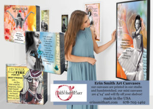 Art Canvases from Erin Smith