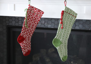 Handcrafted Stockings from Melange Collection